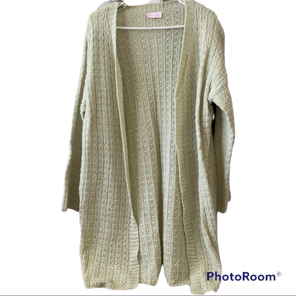 Pink Lily Sweaters - Pink lily long cardigan